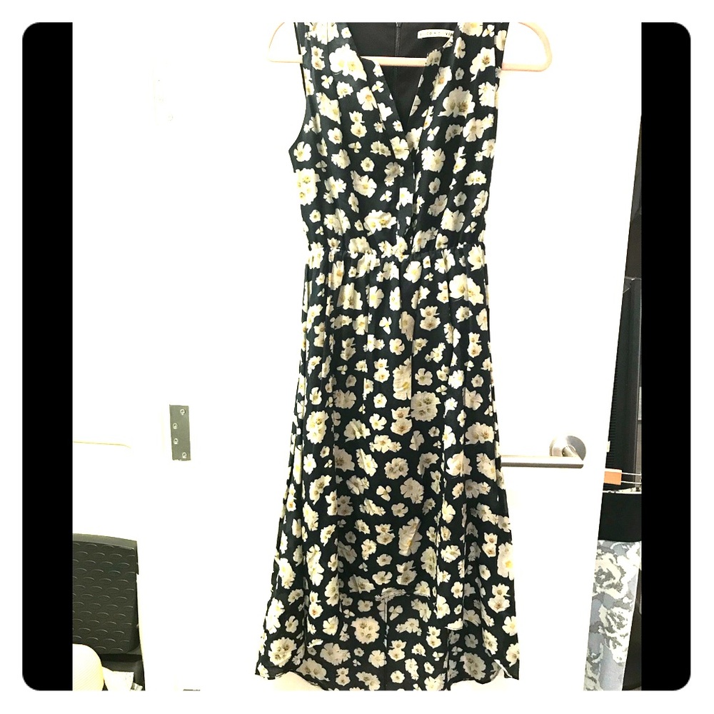 Alice + Olivia cotton flower print dress